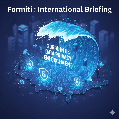 Surge in US Data Privacy Enforcement 2025 has been a pivotal year for data privacy enforcement in the U.S.The period of preparation and grace periods has ended, and regulators are now actively enforcing these new laws with significant monetary penalties.