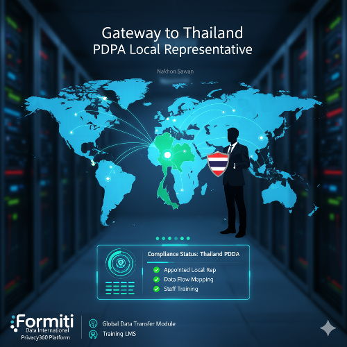 Thailand: Why Global Organisations Need a Local PDPA Representative However, accessing its 71 million citizens comes with a critical data privacy obligation under the Personal Data Protection Act (PDPA). Even if your company has no office, no employees, and no legal entity within the Kingdom of Thailand, you may still be legally required to appoint a Local Representative.