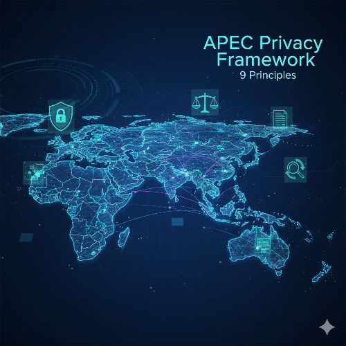 Understanding the 9 APEC Privacy Framework Principles This article provides a comprehensive guide for global organisations on the Asia-Pacific Economic Cooperation (APEC) Privacy Framework. It explains the crucial difference between the non-binding 9 Privacy Principles (such as Notice, Choice, Security, and Accountability) and the voluntary, enforceable Cross-Border Privacy Rules (CBPR) System that implements them.