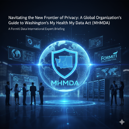 A Global Organization's Guide to Washington's My Health My Data Act (MHMDA) Washington's My Health My Data Act (MHMDA) is a stringent new privacy law with global reach, impacting any organization that targets Washington consumers. The article provides a strategic roadmap for compliance (Discover, Gap Analysis, Implementation, and Monitoring) and makes a strong case for outsourcing this complex framework and the Data Protection Officer (DPO) role.